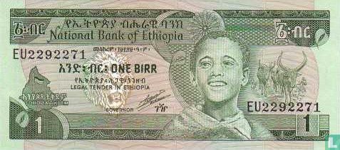 Ethiopië 1 Birr 1991 (L/EE1969)  - Afbeelding 1
