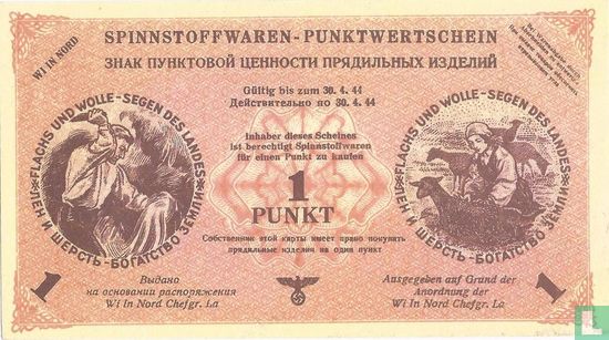 1 punkt, 1944, Rusland Spinnstoffwaren, Grab Ru 44b - Image 1