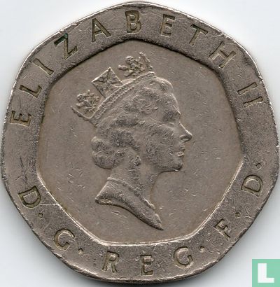 Vereinigtes Königreich 20 Pence 1985 - Bild 2