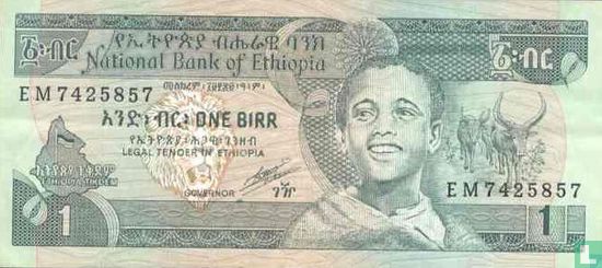 Ethiopia 1 Birr 1991 (L/EE1969)  - Image 1