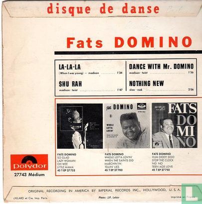 La La La La La ... Dance with Mr. Domino - Afbeelding 2