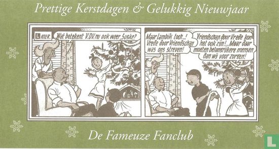 Prettige Kerstdagen en Gelukkig Nieuwjaar De Fameuze Fanclub - Image 1