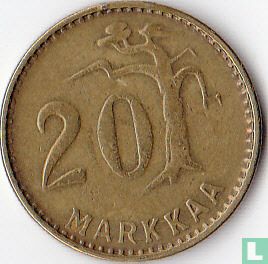 Finlande 20 markkaa 1953 - Image 2