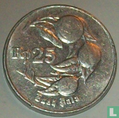 Indonésie 25 rupiah 1995 - Image 2