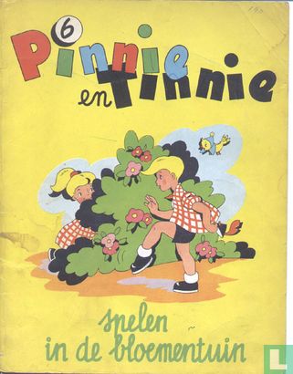 Pinnie en Tinnie spelen in de bloementuin - Image 1