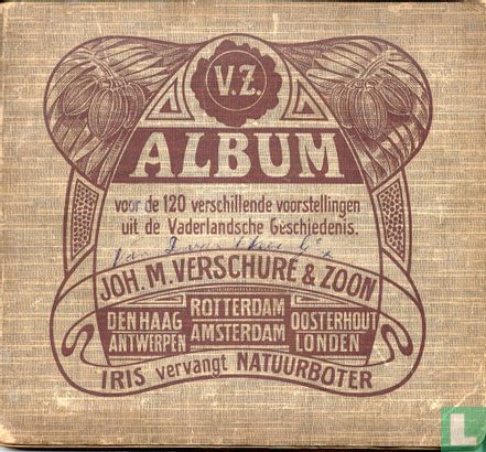 Album voor 120 verschillende voorstellingen uit de Vaderlandsche Geschiedenis  - Afbeelding 1