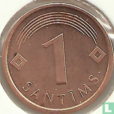 Letland 1 santims 2007 - Afbeelding 2