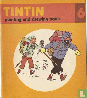 TinTin painting and drawing book 6 - Image 1