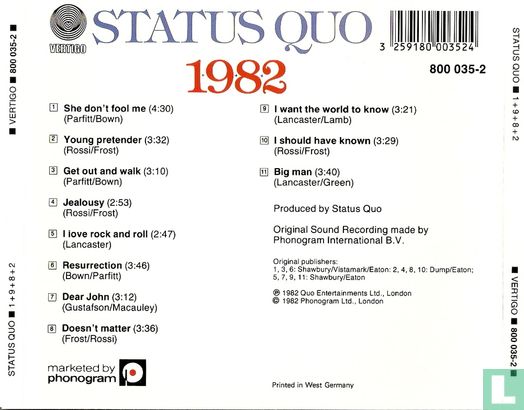 1982 Status Quo - Image 2