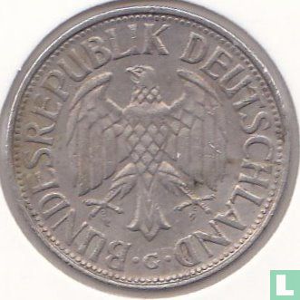Allemagne 1 mark 1963 (G) - Image 2
