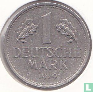 Allemagne 1 mark 1979 (J) - Image 1
