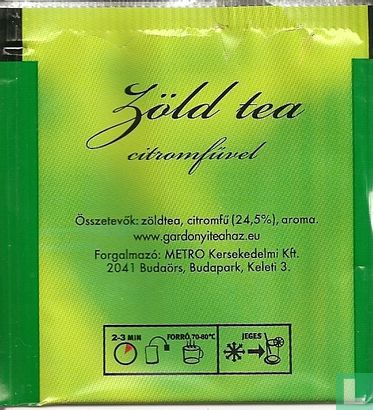 Zöld tea citromfüvel - Afbeelding 2