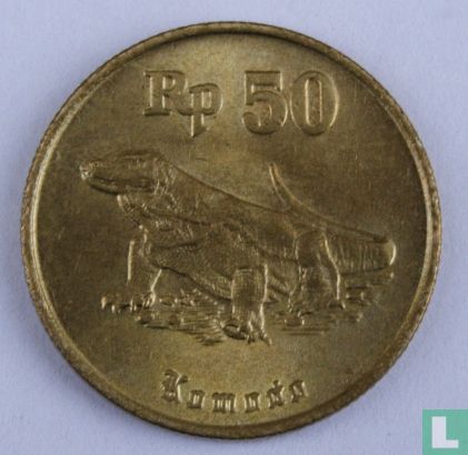 Indonesien 50 Rupiah 1994 - Bild 2