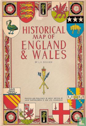 Historical map of England & Wales