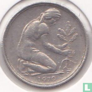 Deutschland 50 Pfennig 1970 (D) - Bild 1