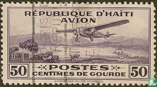 Flugzeuge über Port-au-Prince