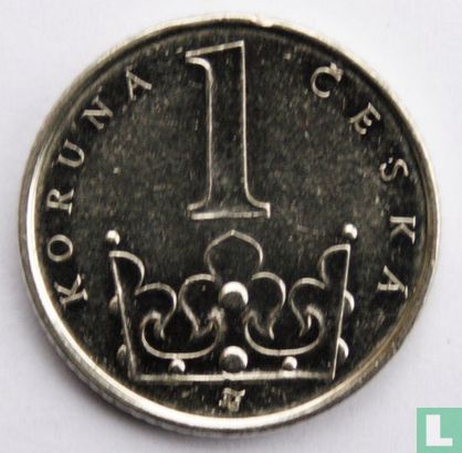 Czech Republic 1 koruna 2002 - Image 2