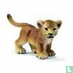 Lion cub standing