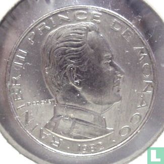 Monaco ½ franc 1982 - Afbeelding 1
