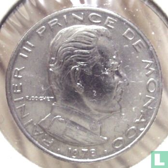 Monaco ½ franc 1978 - Afbeelding 1