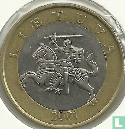 Litouwen 2 litai 2001 - Afbeelding 1