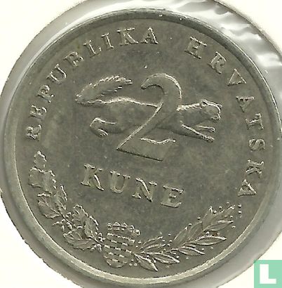 Kroatië 2 kune 1993 - Afbeelding 2