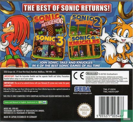 Sonic Classic Collection - Image 2