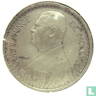 Monaco 20 Franc 1947 - Bild 2