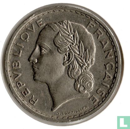 France 5 francs 1935 - Image 2