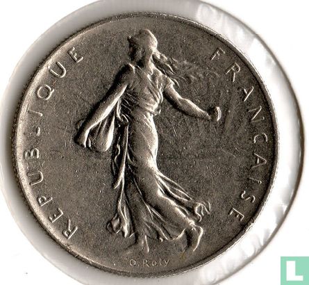 Frankrijk 1 franc 1968 - Afbeelding 2
