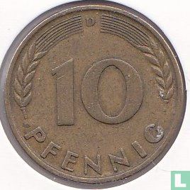 Allemagne 10 pfennig 1967 (D) - Image 2