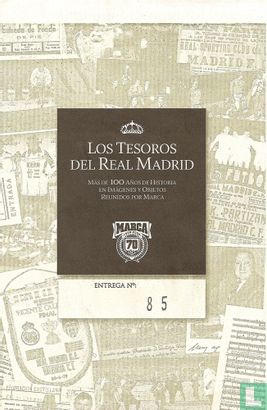 Envelop met Plaatjes voor: Los Tesoros del Real Madrid - Mas de 100 Años de Historia en Imagenes Y Objectos Reunidos por Marca 