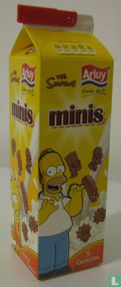 The Simpsons Verpakking Chocolade Koekjes van Arluy- Minis  - Bild 2