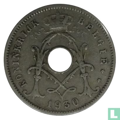België 5 centimes 1930 (type 2) - Afbeelding 1