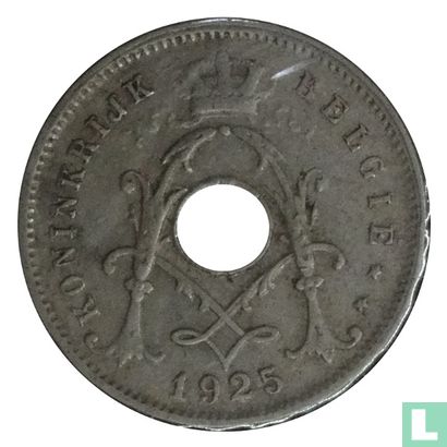 Belgium 5 centimes 1925 (NLD) - Image 1