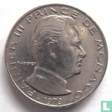 Monaco ½ franc 1979 - Image 1