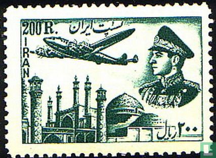 Reza Pahlavi and aircraft