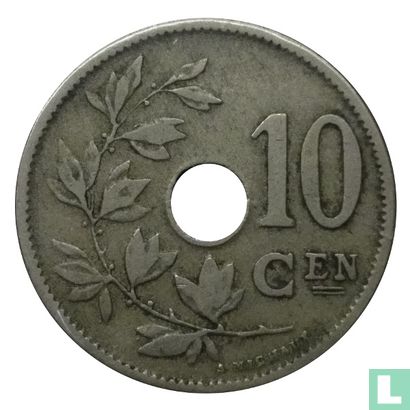 Belgium 10 centimes 1903 (NLD - small year) - Image 2