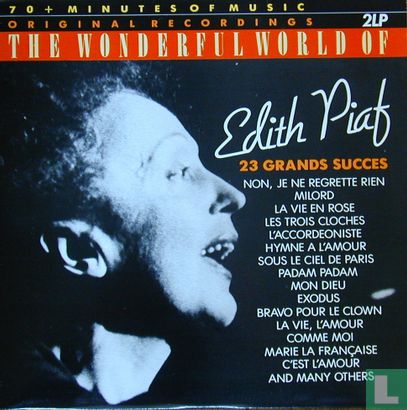 The wonderful world of Edith Piaf - 23 grands succes - Image 1