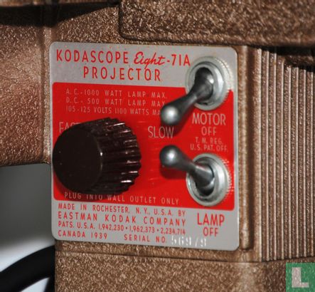 Kodascope Eight-71A - Afbeelding 2