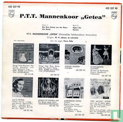 P.T.T. Mannenkoor 'Getea' - Image 2