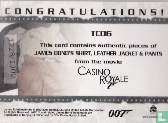 James Bond from Casino Royale ( Triple )   - Afbeelding 2