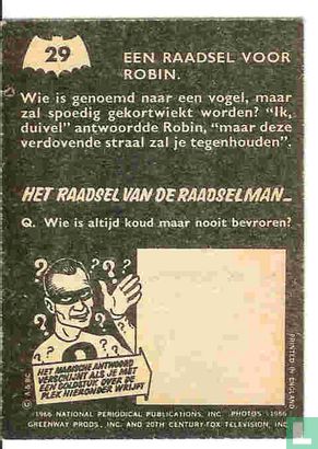 een raadsel voor Robin - Image 2