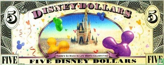 5 Disney Dollars 2009 - Afbeelding 2