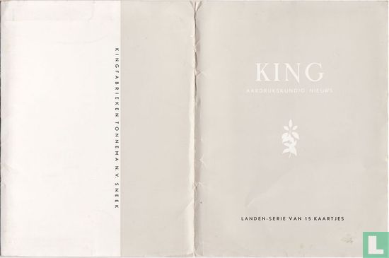 King Aardrijkskundig Nieuws Landen-serie van 15 kaartjes - Bild 1