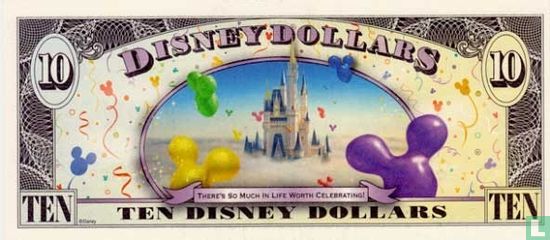 10 Disney Dollars 2009 - Image 2