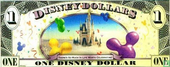1 Disney Dollar 2009 - Image 2