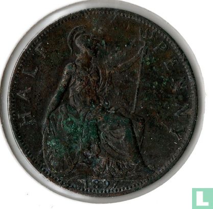 United Kingdom ½ penny 1897 - Image 1