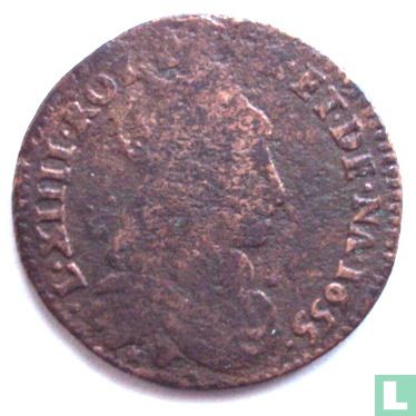 France 1 liard 1655 (B) - Image 1