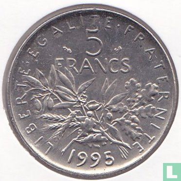 Frankrijk 5 francs 1995 - Afbeelding 1